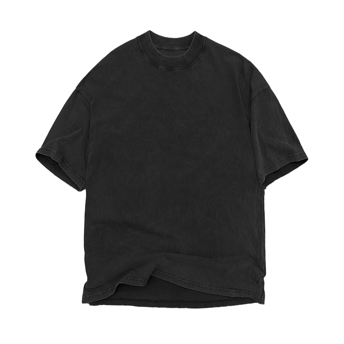 Blank T Shirt Vintage Black