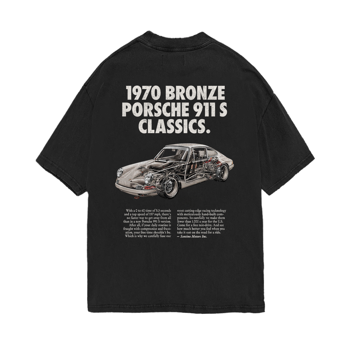 Porsche T 911 - Vintage Black – Santino Studios