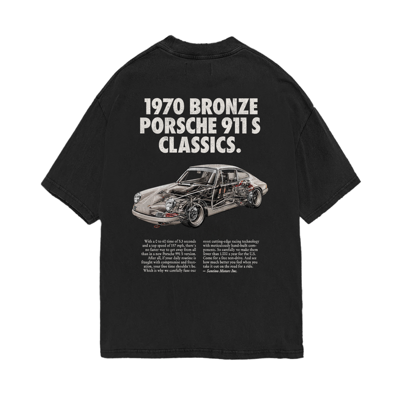 Porsche T 911 - Vintage Black – Santino Studios