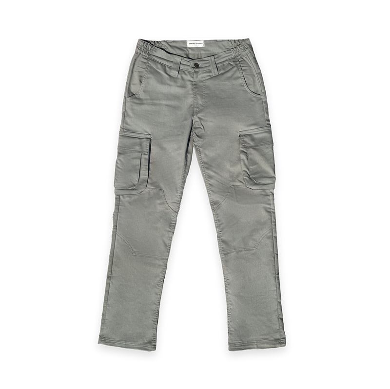 Double Pocket Cargo Pants Khaki Santino Studios