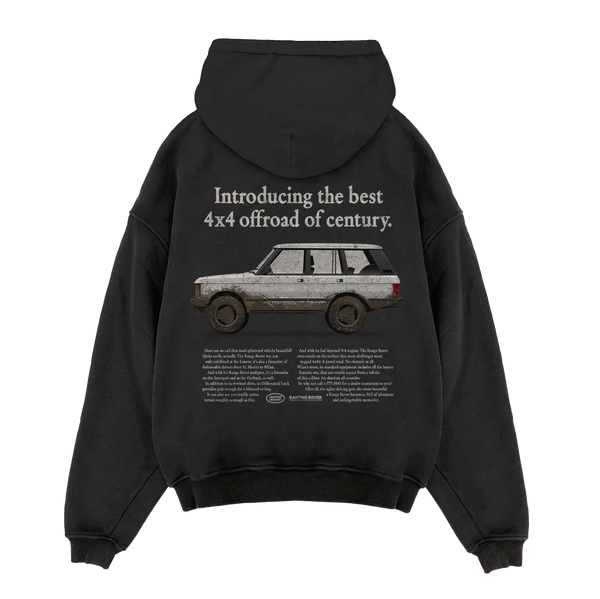 SR Offroad Hoodie - Vintage Black