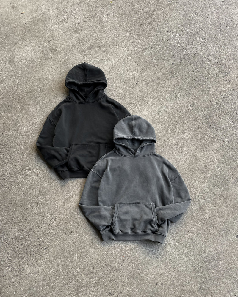 Blank Hoodie - Vintage Black