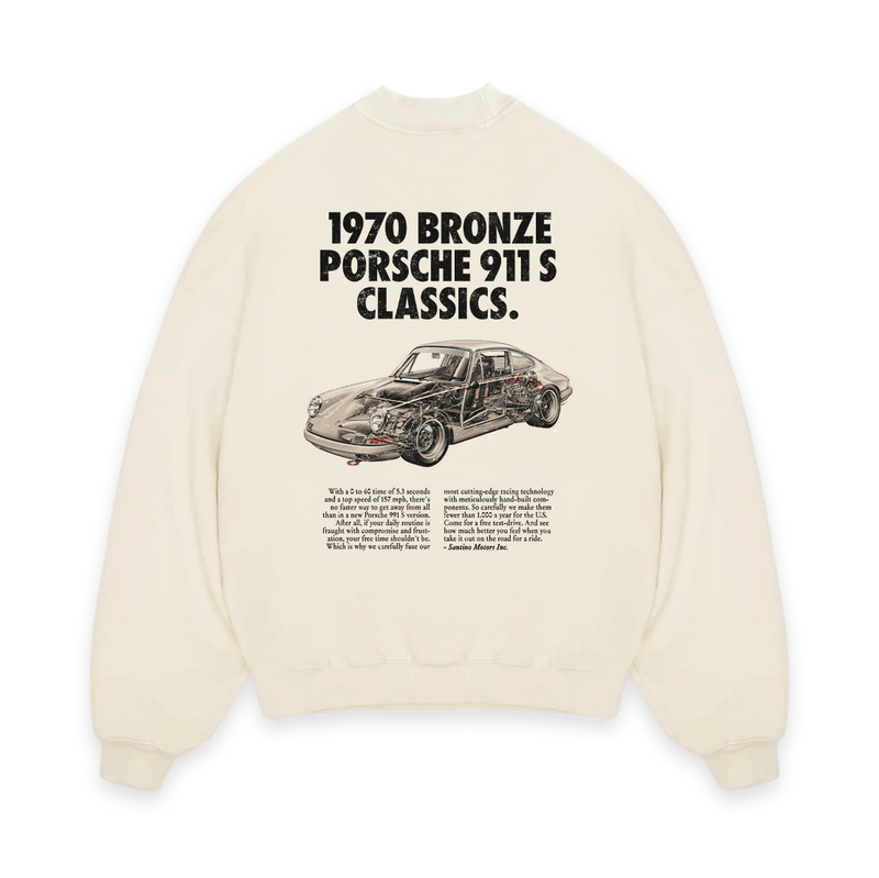 Porsche Sweater - Beige
